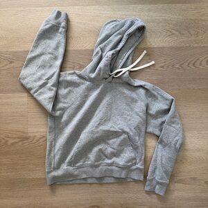 Lightweight French Terry Shrunken Hoodie